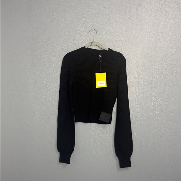 Marc Jacob’s Black Ribbed Long Sleeve Sweater
